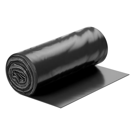 Plastic Sheeting Roll, 3 x 50 ft, 4 Mil, Black Vapor Barrier
