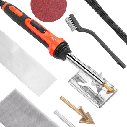 Plastic Welder Kit, 60W 100W Dual Power, 3 Tips, 20 Rods