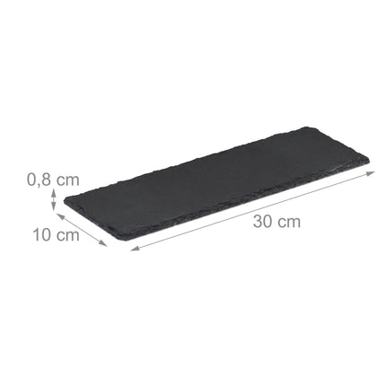 Sada talířů – břidlicové dlaždice 30x10 cm
