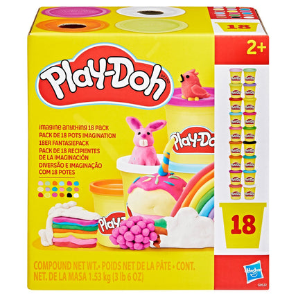 Play-Doh modelovací hmota, 18 ks, pro kreativní zábavu