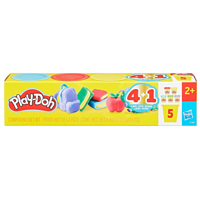 Play-Doh modelovací hmota, 5 ks, pro školní aktivity