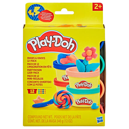 Play-Doh modelovací hmota, dobroty a dárky, 12 ks
