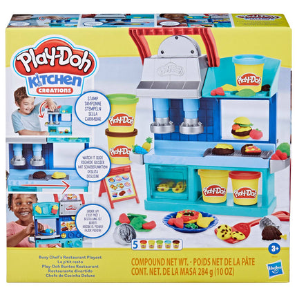 Play-Doh hrací sada s kuchařskými nástroji a restauračním příslušenstvím