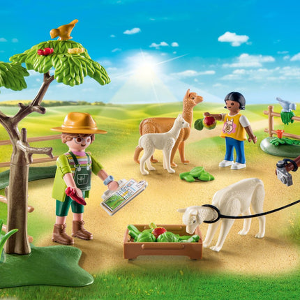 Playmobil výlet s alpakou 71251
