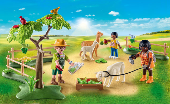 Playmobil výlet s alpakou 71251