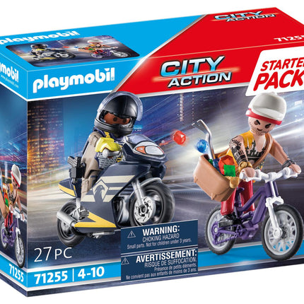 Playmobil City Action startovací balení zásahová jednotka a zloděj 71255