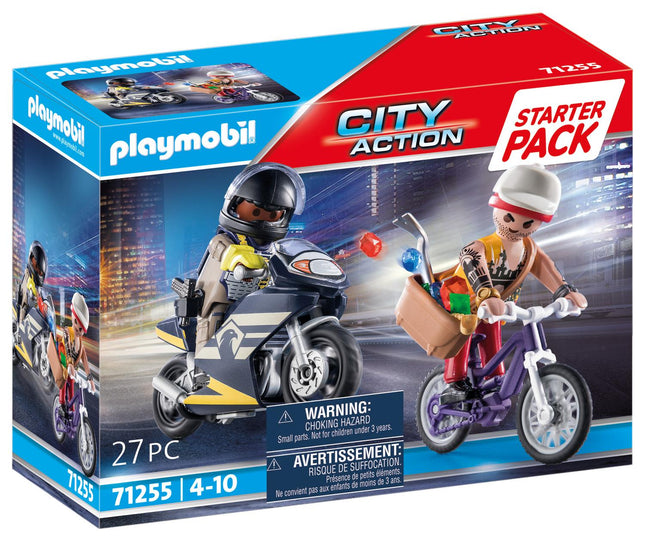 Playmobil City Action startovací balení zásahová jednotka a zloděj 71255