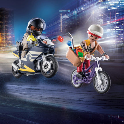 Playmobil City Action startovací balení zásahová jednotka a zloděj 71255