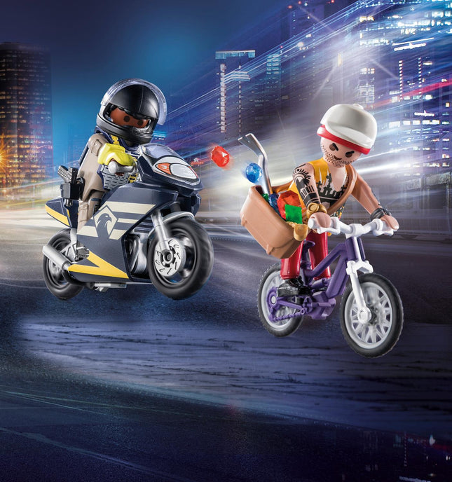 Playmobil City Action startovací balení zásahová jednotka a zloděj 71255