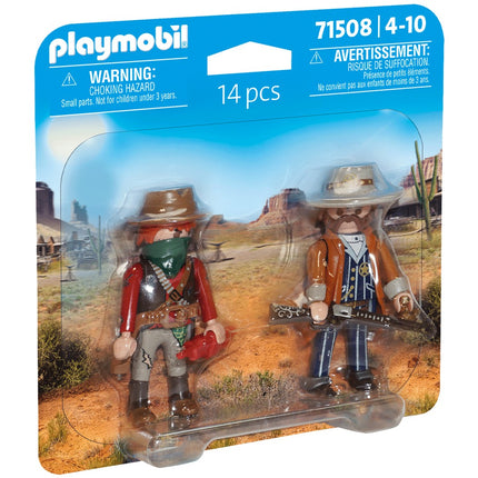 Playmobil Duopacks bandita a šerif 71508