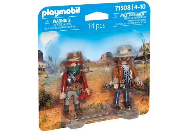 Playmobil Duopacks bandita a šerif 71508