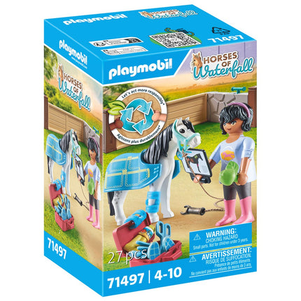 Playmobil Koně z vodopádu Koňský terapeut 71497