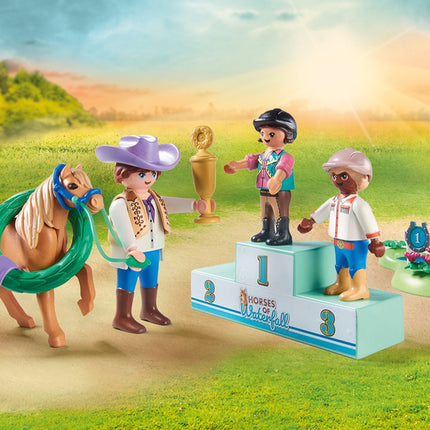 Playmobil Horses Of Waterfall Turnaj poníků 71495