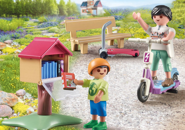 Playmobil My Life výměna knih pro knihomoly 71511