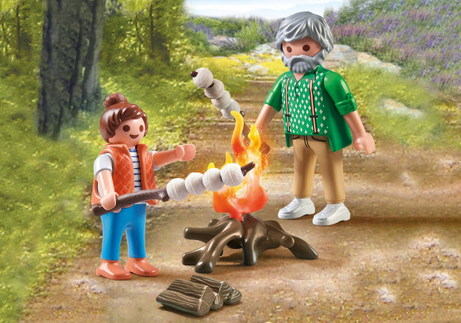 Playmobil My Life táborák s marshmallow 71513