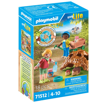Playmobil My Life péče o ježčí rodinku 71512