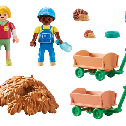 Playmobil My Life péče o ježčí rodinku 71512