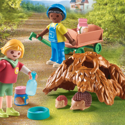 Playmobil My Life péče o ježčí rodinku 71512