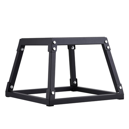 Plyometric Jump Box, 12 Inch Steel, Anti-Slip 500 Lb