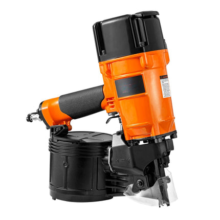 Pneumatic Coil Nailer, 15-Degree, 2-3-1/4 in, Depth Adjustment