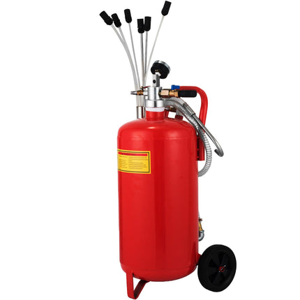 Pneumatic Oil Extractor, 22.7L Steel Tank, Portable