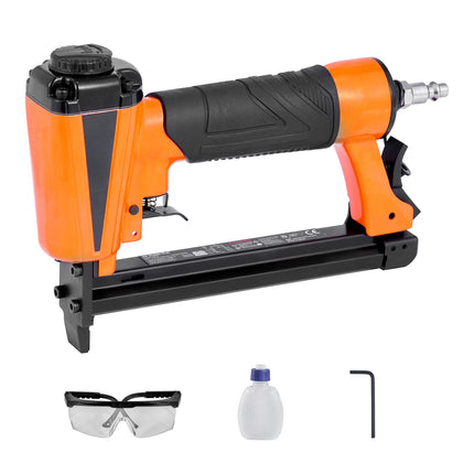 Pneumatic Upholstery Stapler, 21-Gauge, 80 Series, 1/4–5/8 In