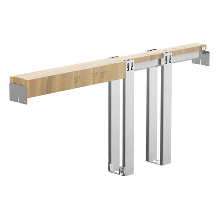Pocket Door Frame Kit, 24–30 in Door, Soft Close Track