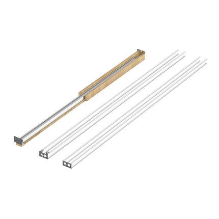 Pocket Door Frame Kit, 24-36 In x 84 In, Soft Close