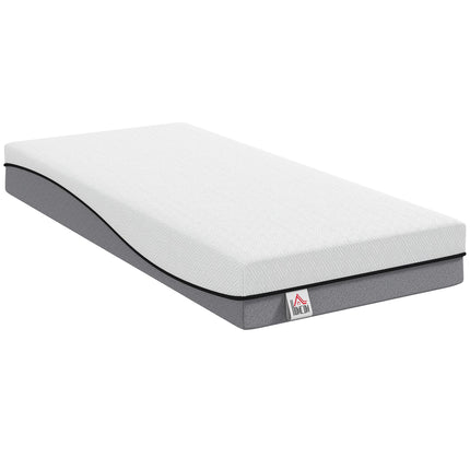 Pocket Spring Mattress with Gel Memory Foam, Green Tea, 200x90x20 cm