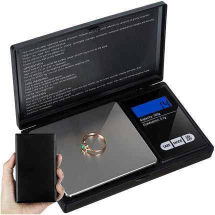 Kapesní váha 500 x 0.1g s víčkem 23573