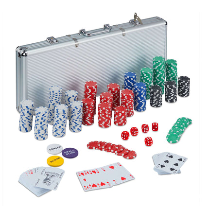 Pokerová taška s 500 žetony