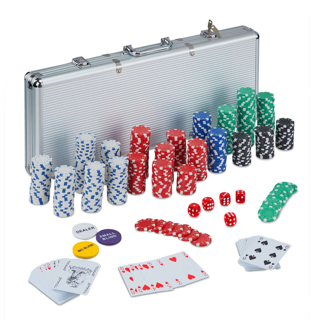 Pokerová taška s 500 žetony