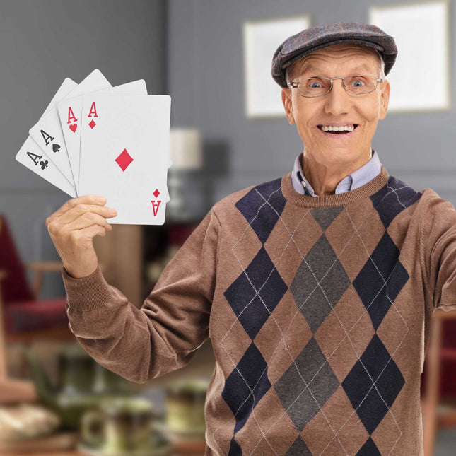 Pokerové karty Jumbo 54 karet