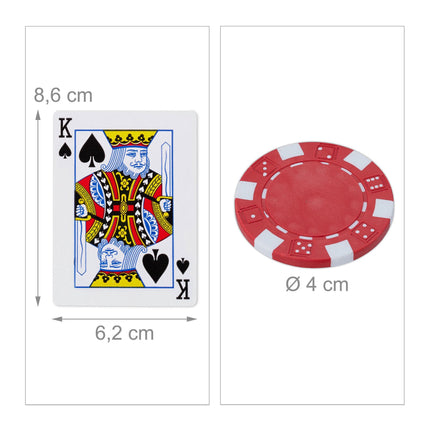 Pokerový kufřík se 100 žetony