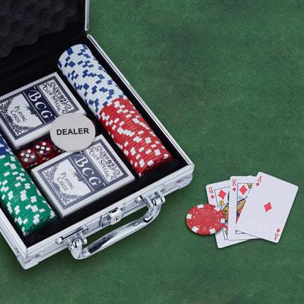 Pokerový kufřík se 100 žetony