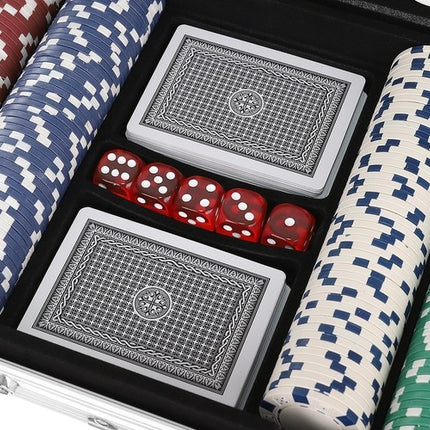 Poker - sada 300 žetonů v HQ kufříku