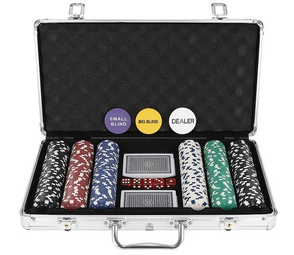 Poker - sada 300 žetonů v HQ kufříku
