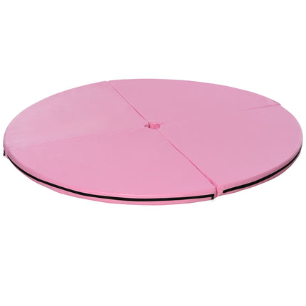 Podložka na pole dance, tloušťka 5cm, průměr 150cm, růžová