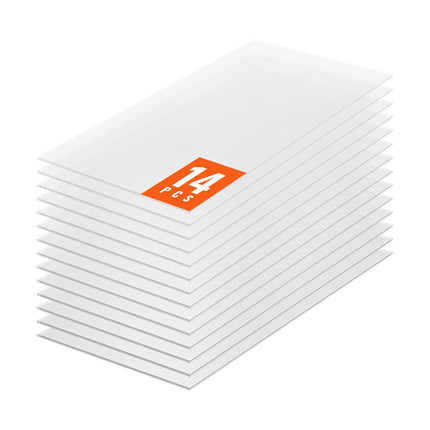 Polycarbonate Greenhouse Panels 14 Pack, 47.6 x 23.8 in, 8 mm Twin-Wall