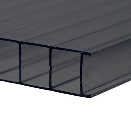 Polykarbonátové dvoustěnné desky, 4mm, 121x60.5cm, balení 10 ks