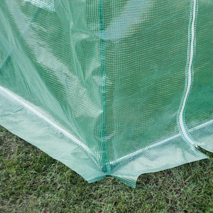 Garden tunnel film in polyethylene, 3x2x2m, 6 windows