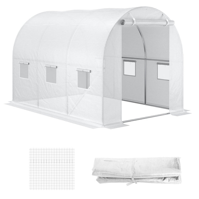 Polyetylenová fólie na skleník 3x2x2m, náhradní, 6 oken