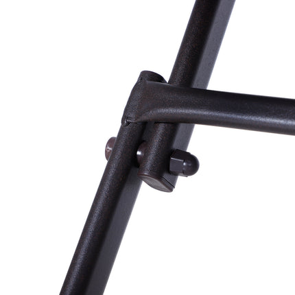 Hnědý bistro set z polyratanu pro 2 – zahradní nábytek