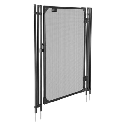 Pool Fence Gate 1.2 x 0.75 m, Lockable Teslin Mesh