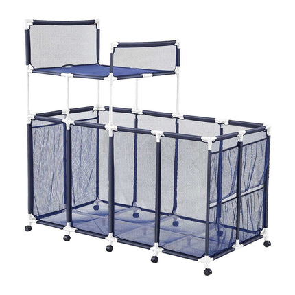 Pool Float Storage Bin, Rolling, 169 x 85 x 165 cm