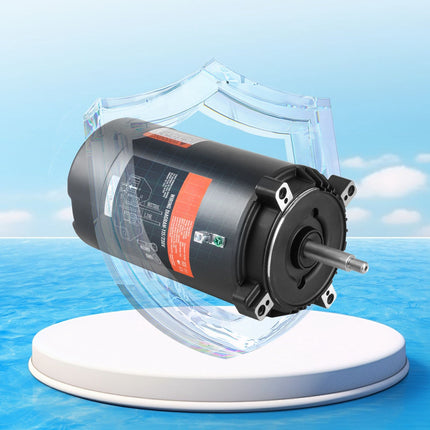 Pool Pump Motor 0.75 HP, 56J, 115/230V, 3450 RPM
