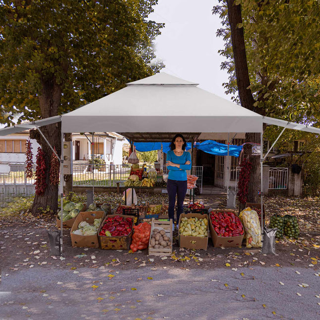Pop-up party stan se dvěma markýzami, 300x537cm, UPF 50+