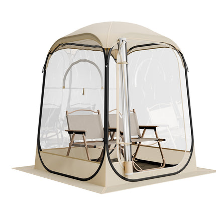 Pop-Up Clear Bubble Sports Tent, 1-Person Waterproof