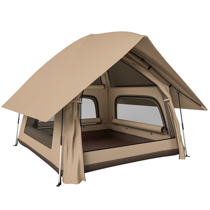 Pop-up kopulový stan, voděodolný, pro 2-3 osoby, 235x235x184cm