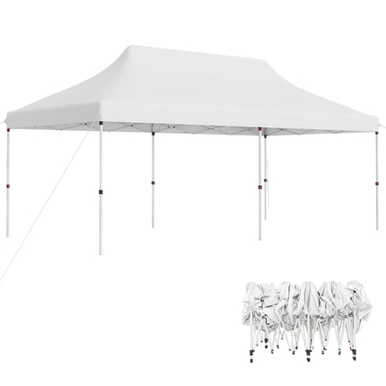 Pop-up party stan na akce, 300x600 cm, nastavitelná výška